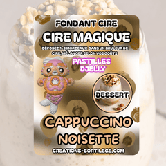Cire Magique Étoile - Cappuccino Noisette - Précommande Créations Sortilege