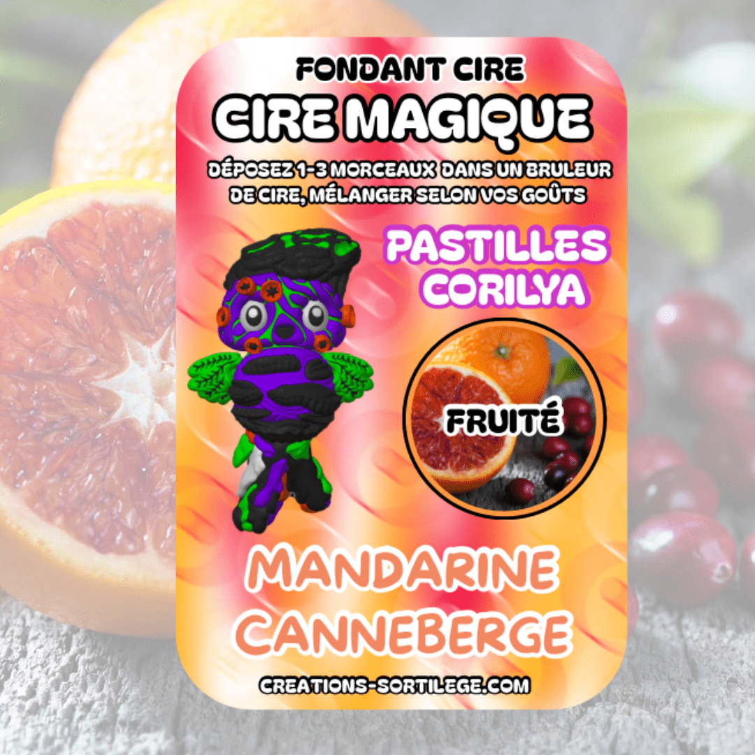 Cire Magique - Micro Collection Rouge Fruité Créations Sortilege