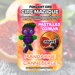 Cire Magique - Micro Collection Rouge Fruité Créations Sortilege