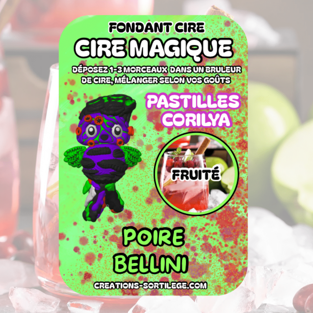 Cire Magique - Micro Collection Rouge Fruité Créations Sortilege