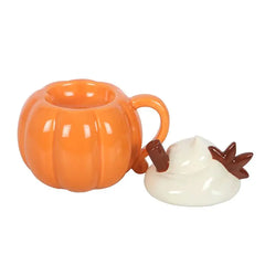 Citrouille Crème - Brûleur Pour Cire Magique Céramique Créations Sortilege
