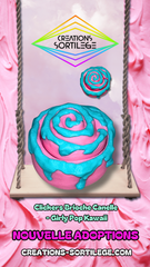 Clickers Brioche Canelle - Girly Pop Kawaii Créations Sortilege