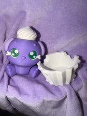 Clickers Chien Cupcake - Grand - Lilas Créations Sortilege