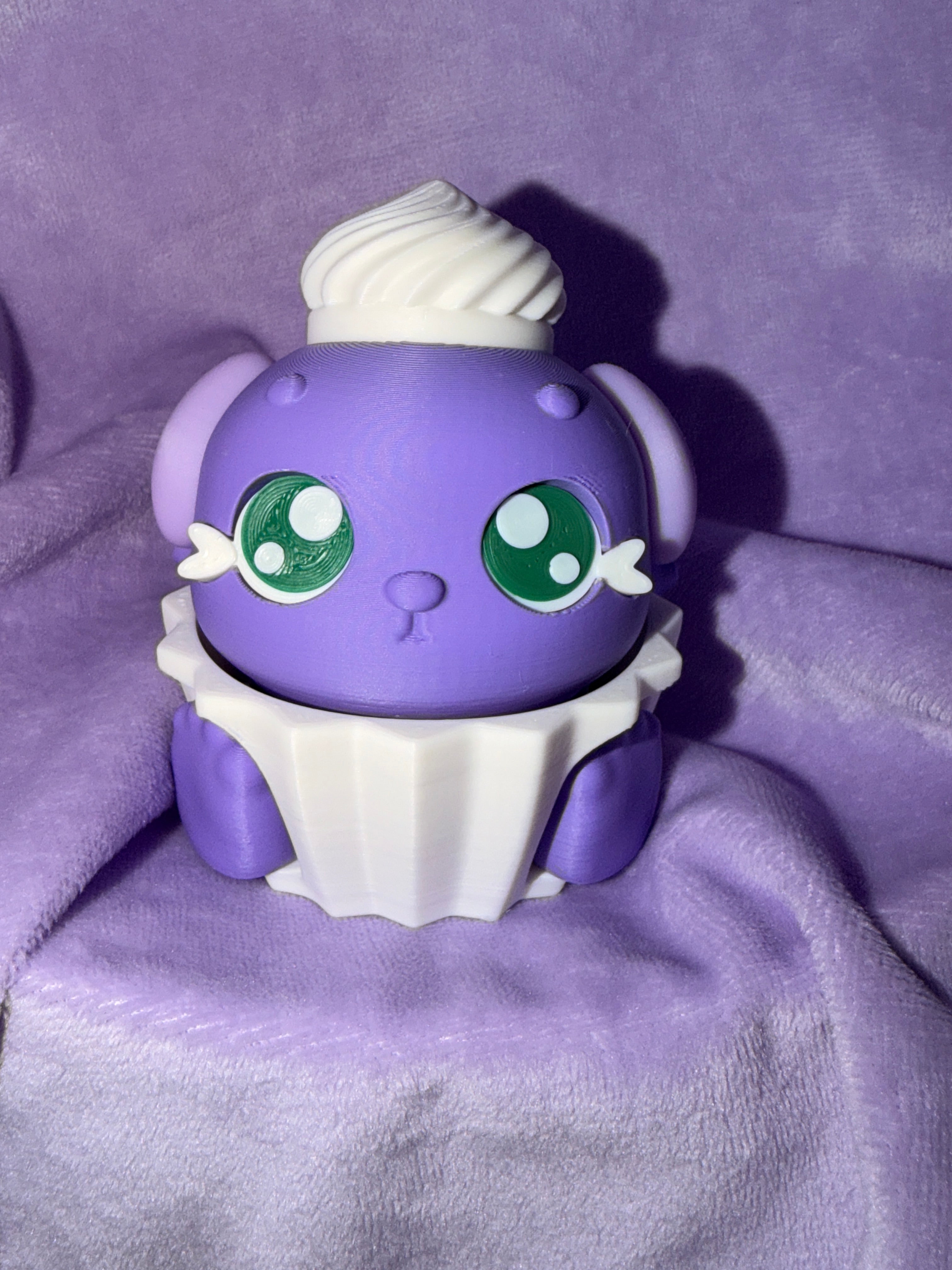 Clickers Chien Cupcake - Grand - Lilas Créations Sortilege