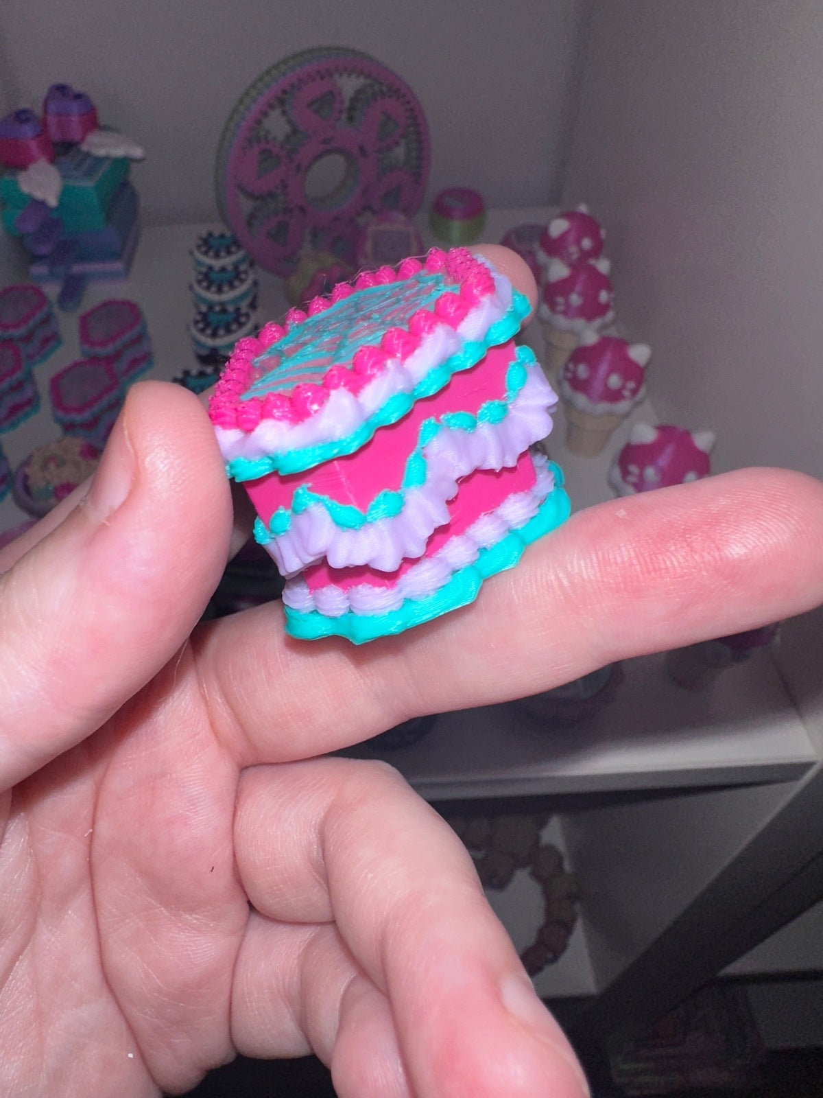 Clickers Gâteau Cercueil Toile - Émeraude Bonbon Créations Sortilege