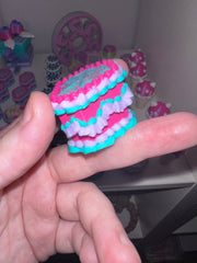 Clickers Gâteau Cercueil Toile - Émeraude Bonbon Créations Sortilege