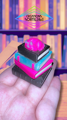 Clickers - Livre & Sont Dragon - Magenta & Émeraude Créations Sortilege
