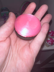 Clickers Macaron - Rose Glitter Bi Noir Créations Sortilege