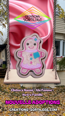 Clickers Naomi - Ma Femme - Notre Famille Créations Sortilege