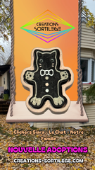 Clickers Siara - Le Chat - Notre Famille Créations Sortilege