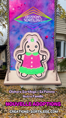 Clickers Sortilege - Sa Femme - Notre Famille Créations Sortilege