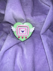 Cœur Enveloppe Aillé Virtuel Clickers - Moyen - Glow In The Dark Créations Sortilege