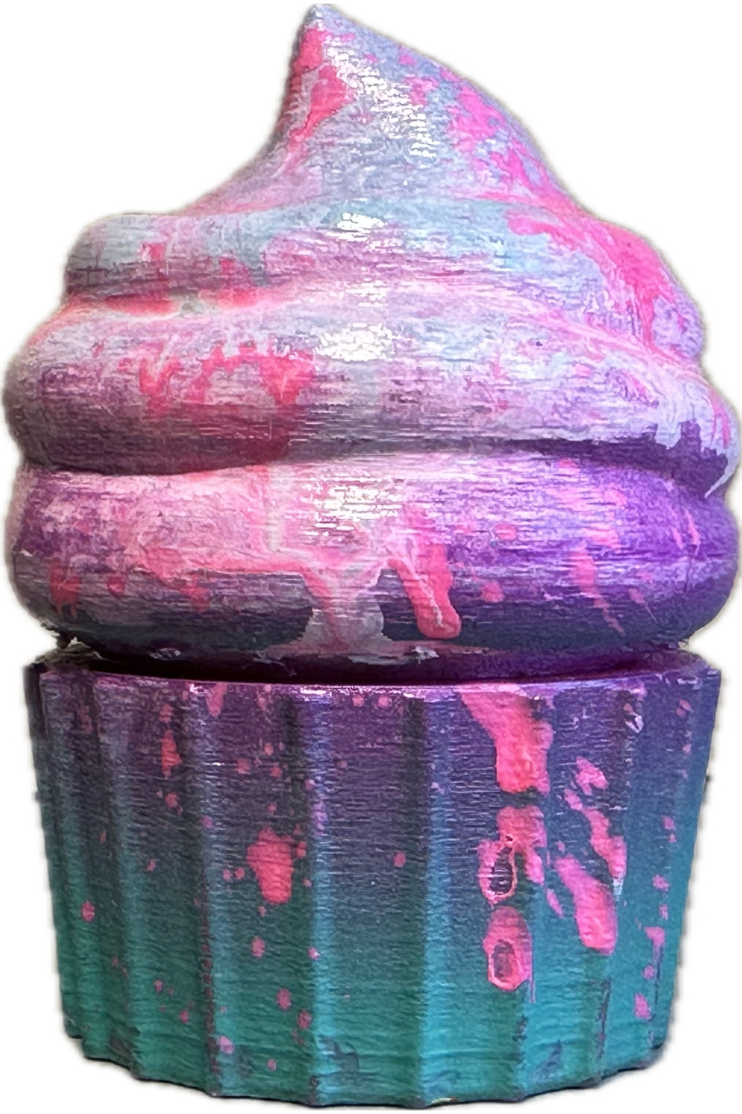 Cupcake Punky Peint 3D