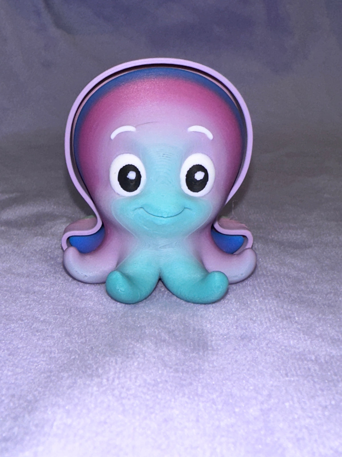 Clickers Pieuvre - moyen - Aurore Boréale - Imp Créations Sortilege