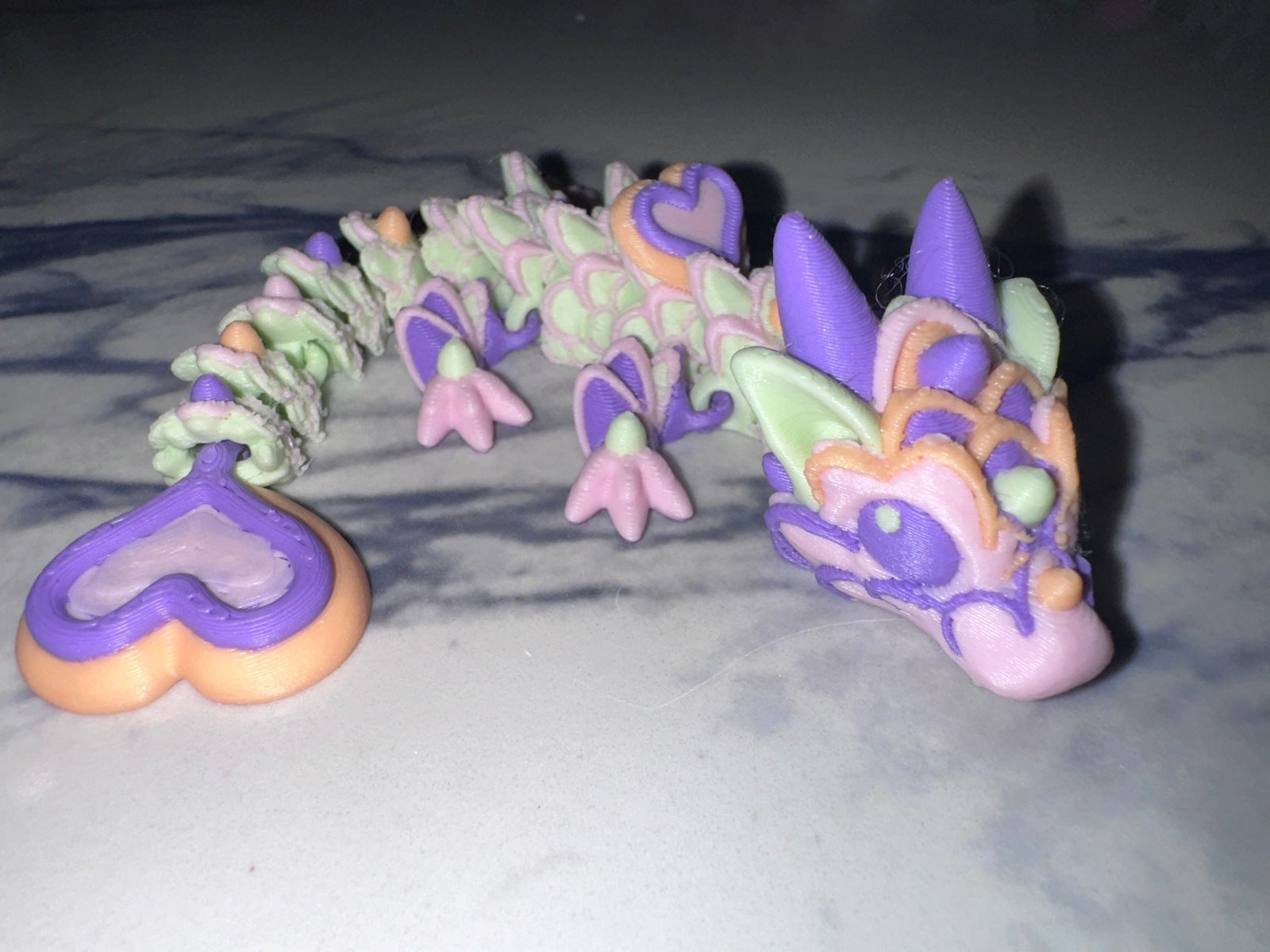 Dragon Biscuit Cœur - Pistache Estival Créations Sortilege