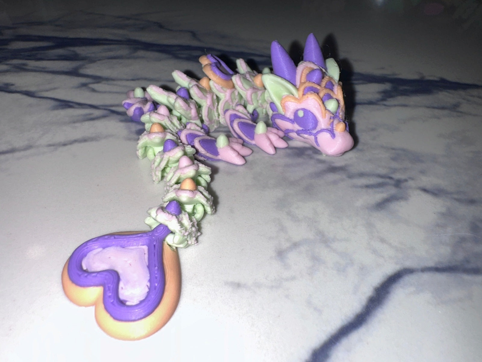 Dragon Biscuit Cœur - Pistache Estival Créations Sortilege