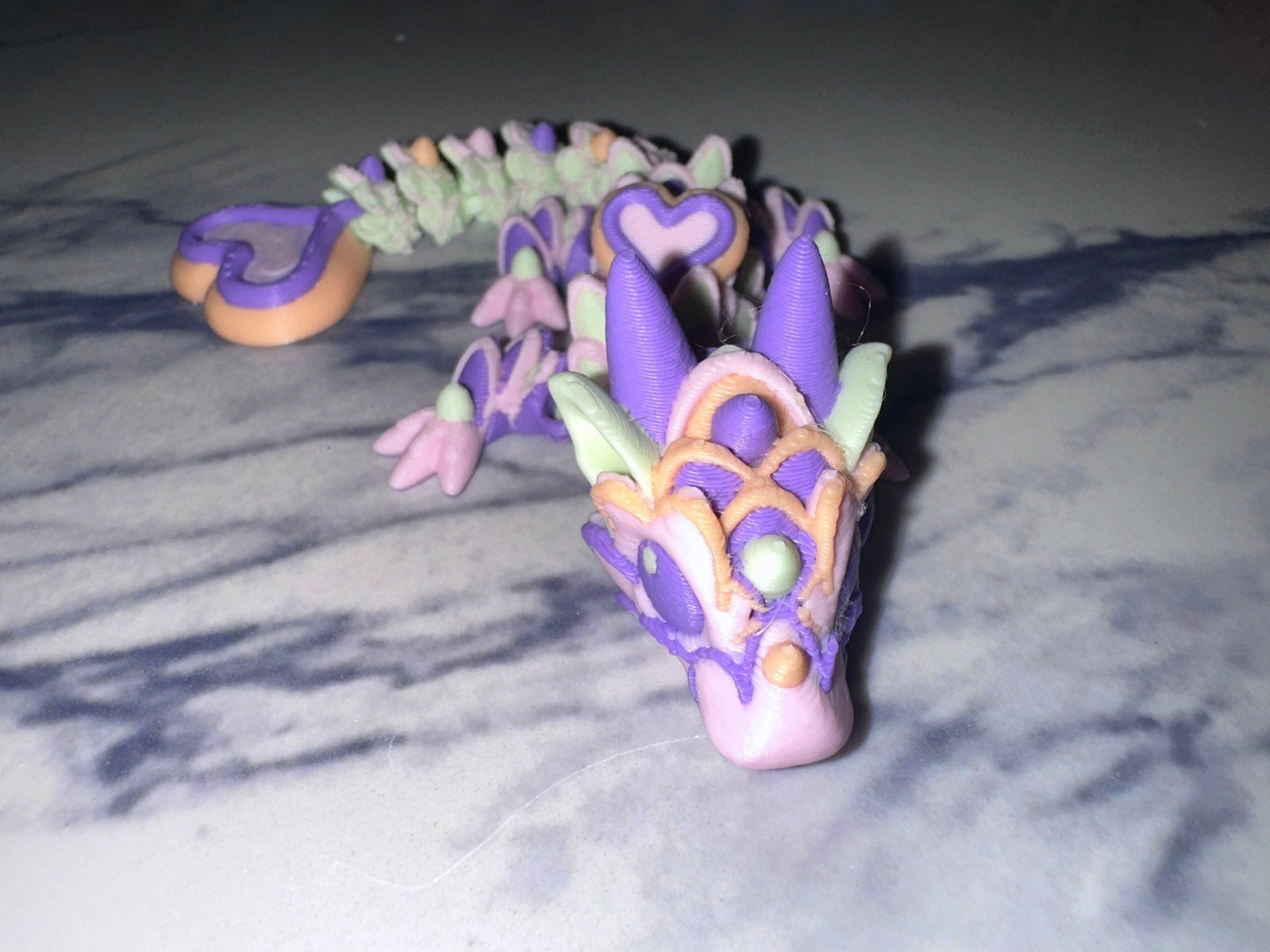 Dragon Biscuit Cœur - Pistache Estival Créations Sortilege