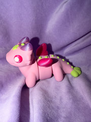 Dragon Celeste - Grand - Rose Magenta Créations Sortilege