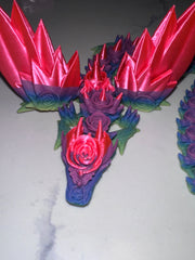 Dragon Roses Long 6" - Imp - Semis Flush Créations Sortilege