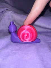 Escargot Clickers - Moyen - Mauve & Rose Glitter Créations Sortilege