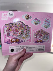 344. Scène Rêvélia - XL - Bureau Rose Mignon Créations Sortilege