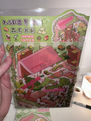 349. Scène Rêvélia - XL - Douce Lecture Aux Printemps Créations Sortilege