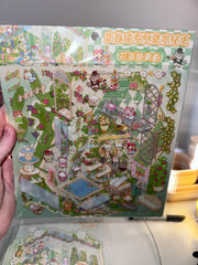 350. Scène Rêvélia - Géante - Apprend Des Potins Au Jardin Des Chats Créations Sortilege