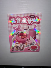 364. Scène Rêvélia - 8 Mini Plateau - Dessert Succulent Créations Sortilege