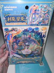 366. Scène Rêvélia - Géante - Jeux Vidéo - Île Cacher Des Sirène Créations Sortilege