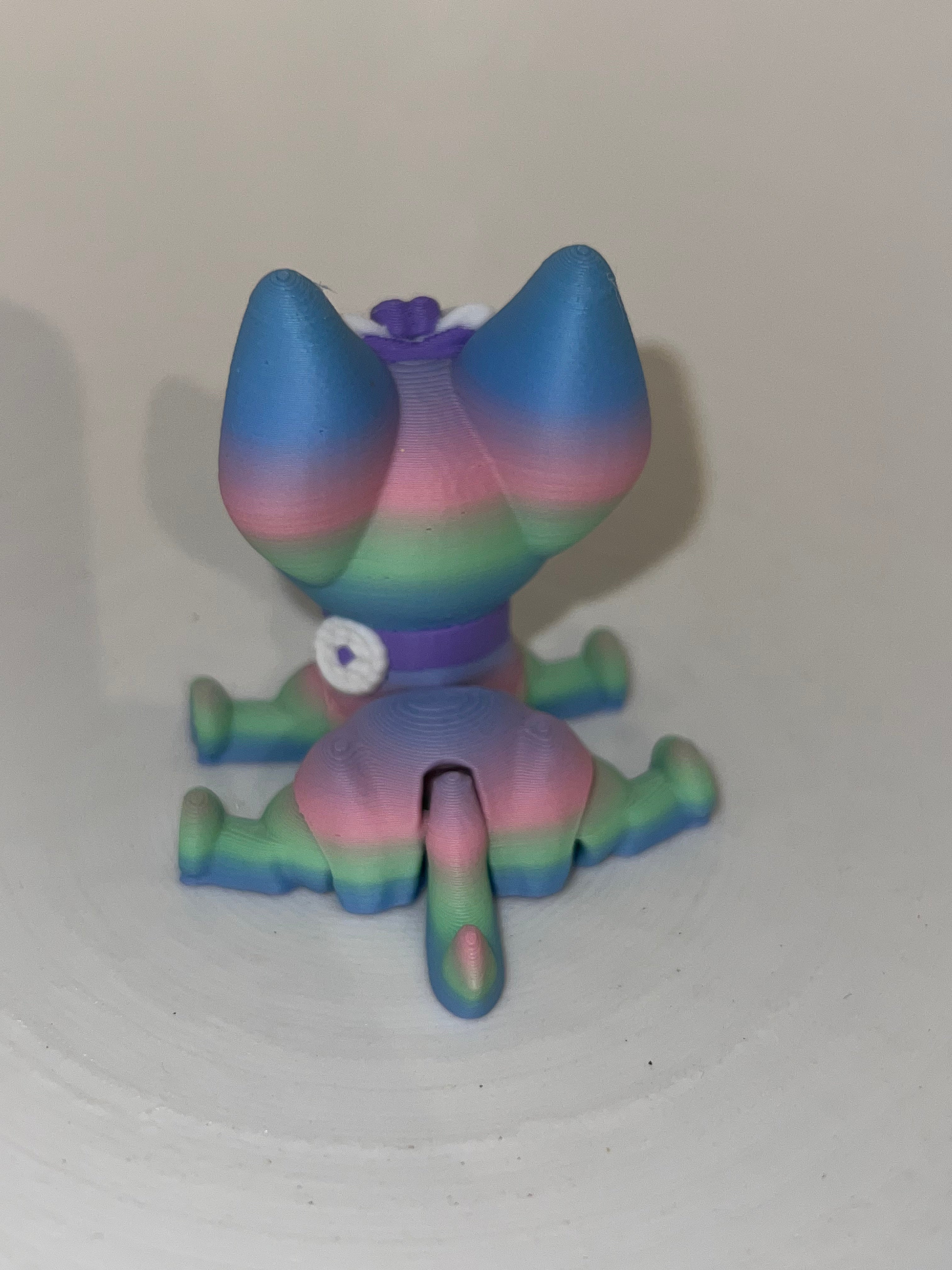 Chihuahua Boucle - Moyen - Rainbow & Mauve Créations Sortilege