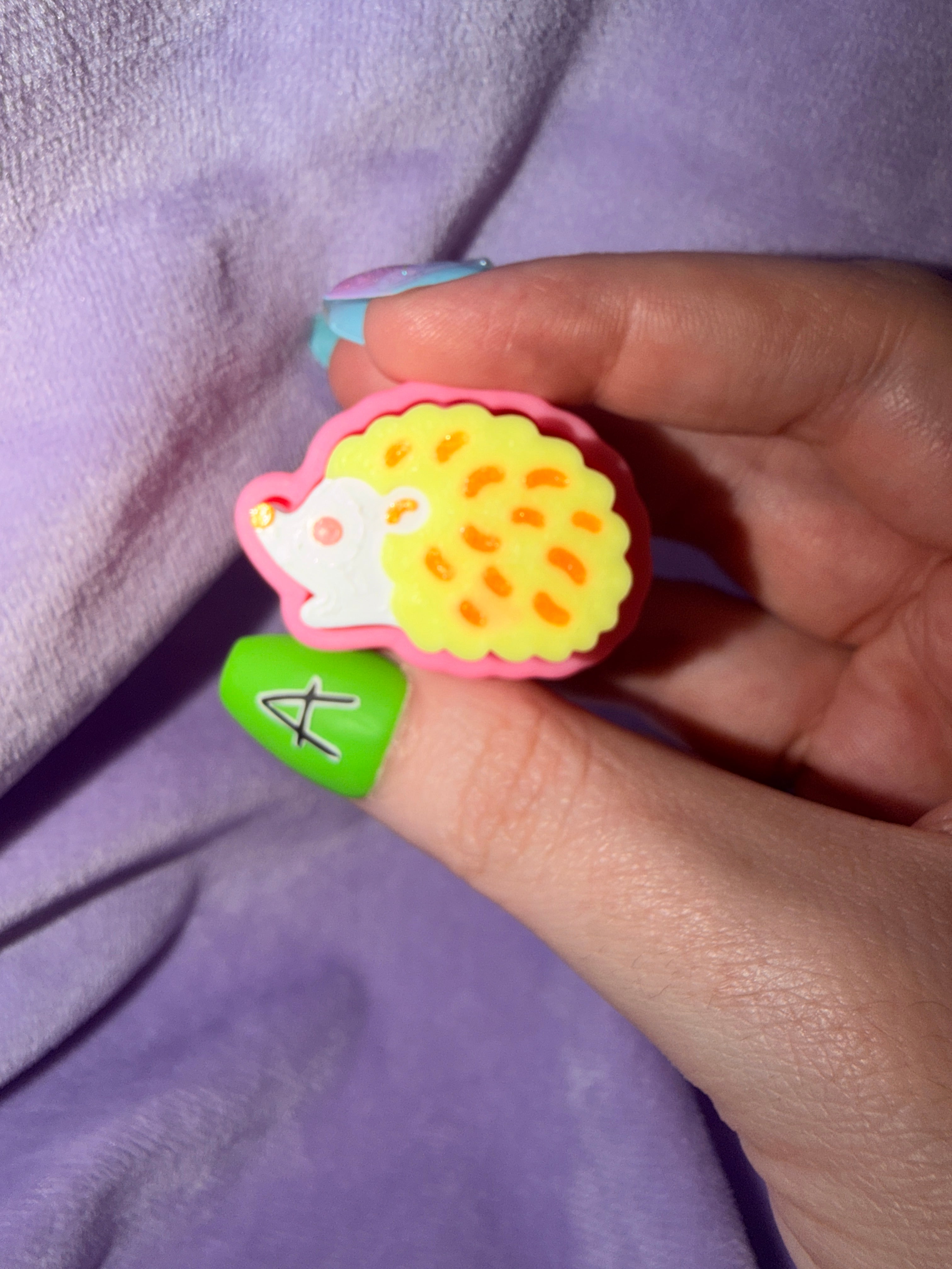 Clickers hérisson Créations Sortilege