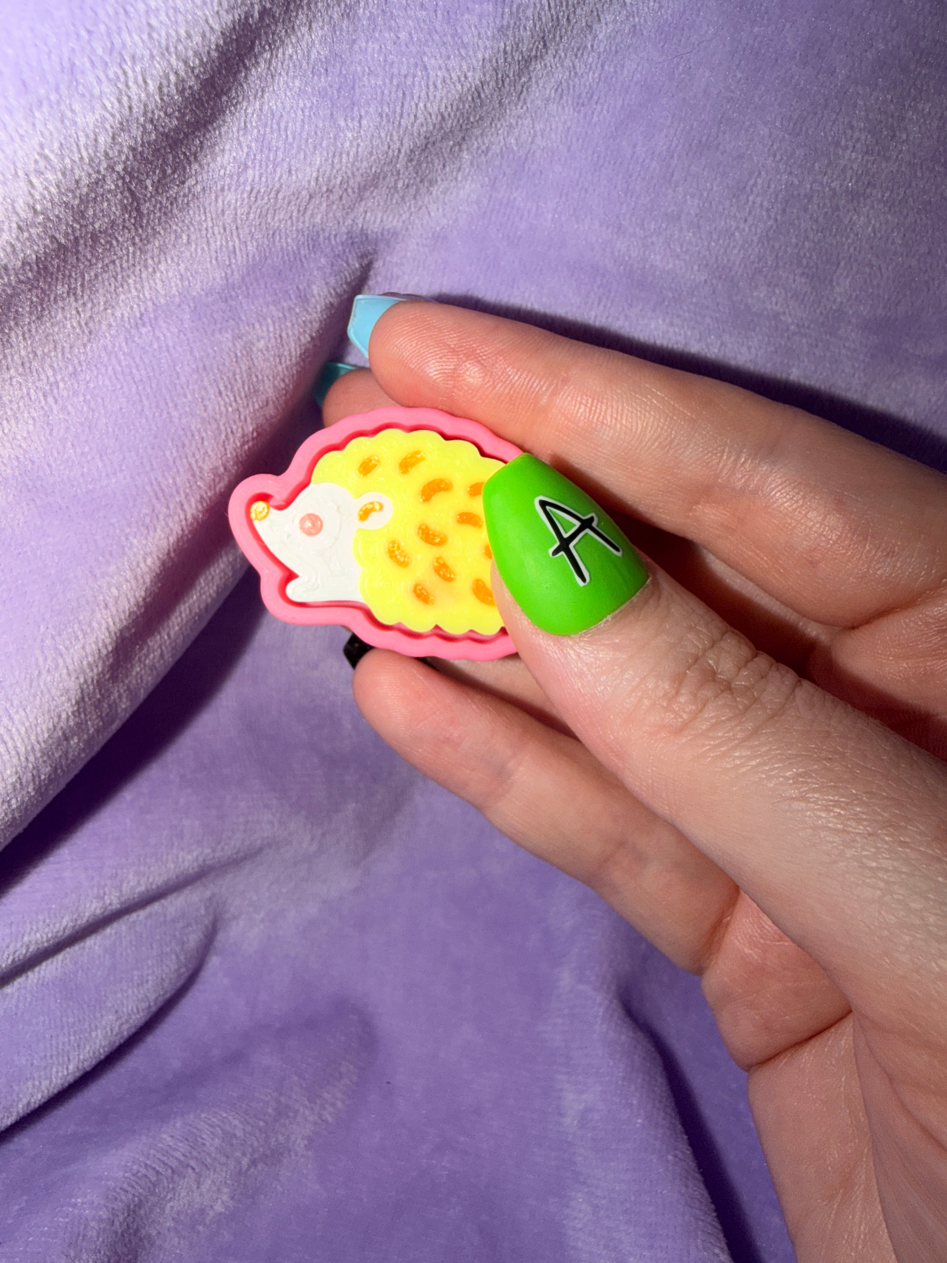 Clickers hérisson Créations Sortilege