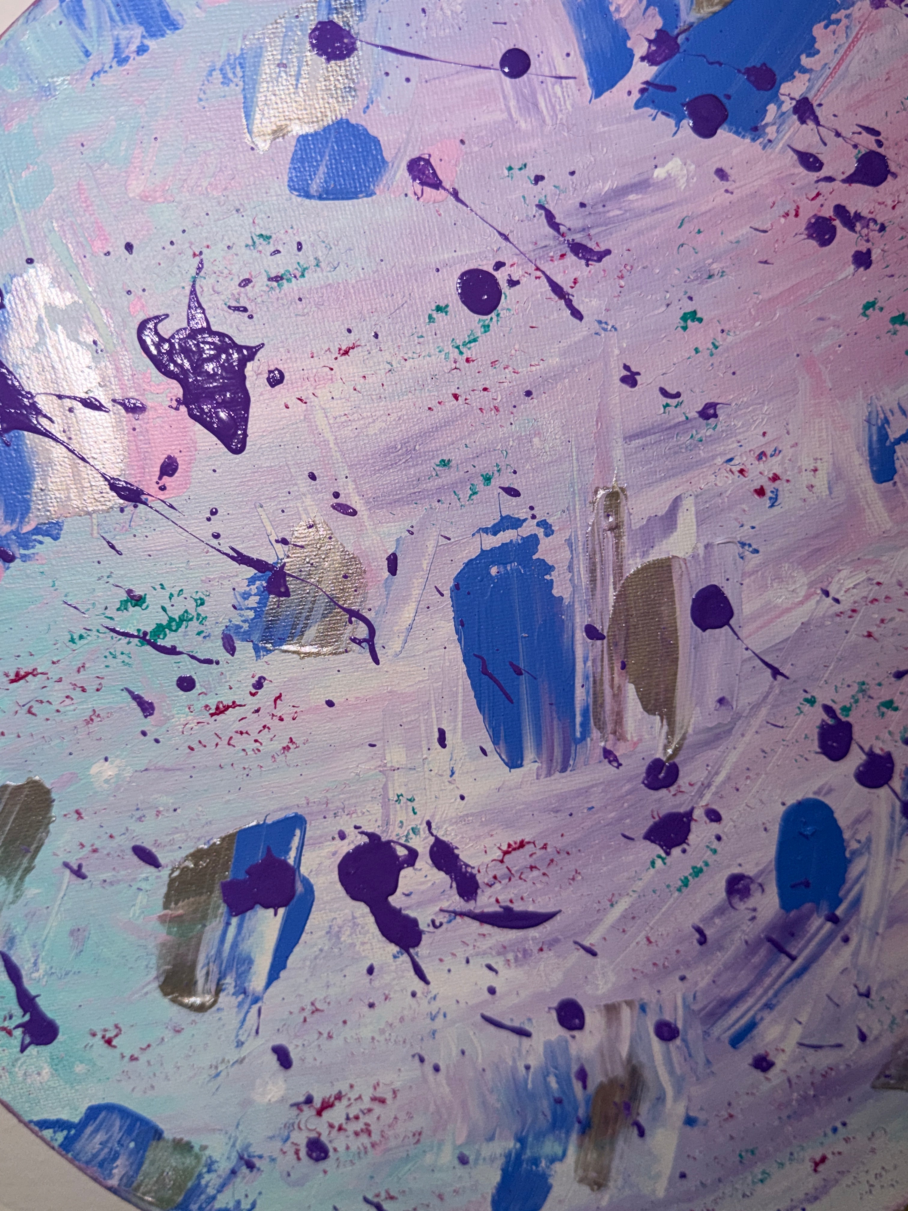 Toile 13" ronde Créations Sortilege