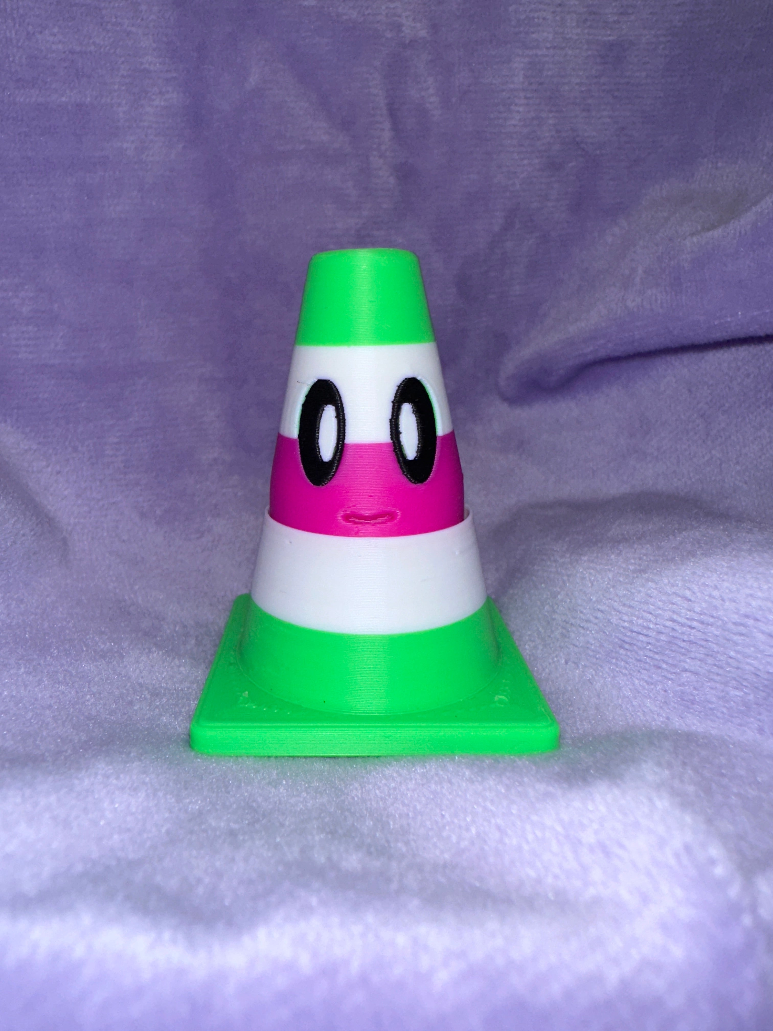 Clickers Cône De Signalisation - Melon D’eau Néon Créations Sortilege