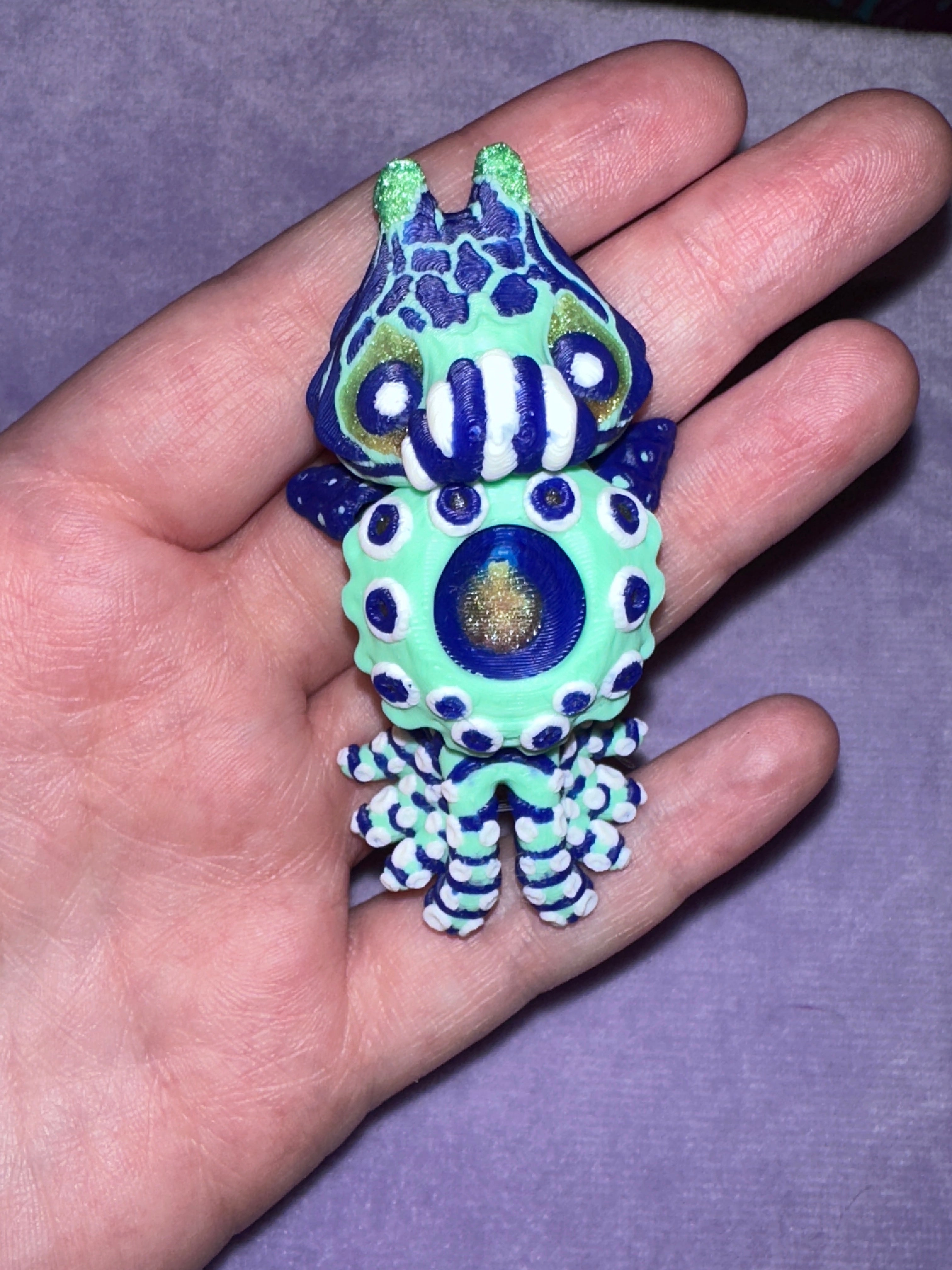 Arka Dhalia - Moyen - Abyssal Glitter Créations Sortilege