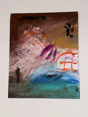 Bestial - Toile Acrylique Art Abstrait Créations Sortilege