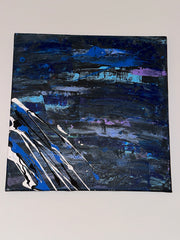 Où Est Rendu La Lumière ? - Toile Acrylique Art Abstrait Créations Sortilege