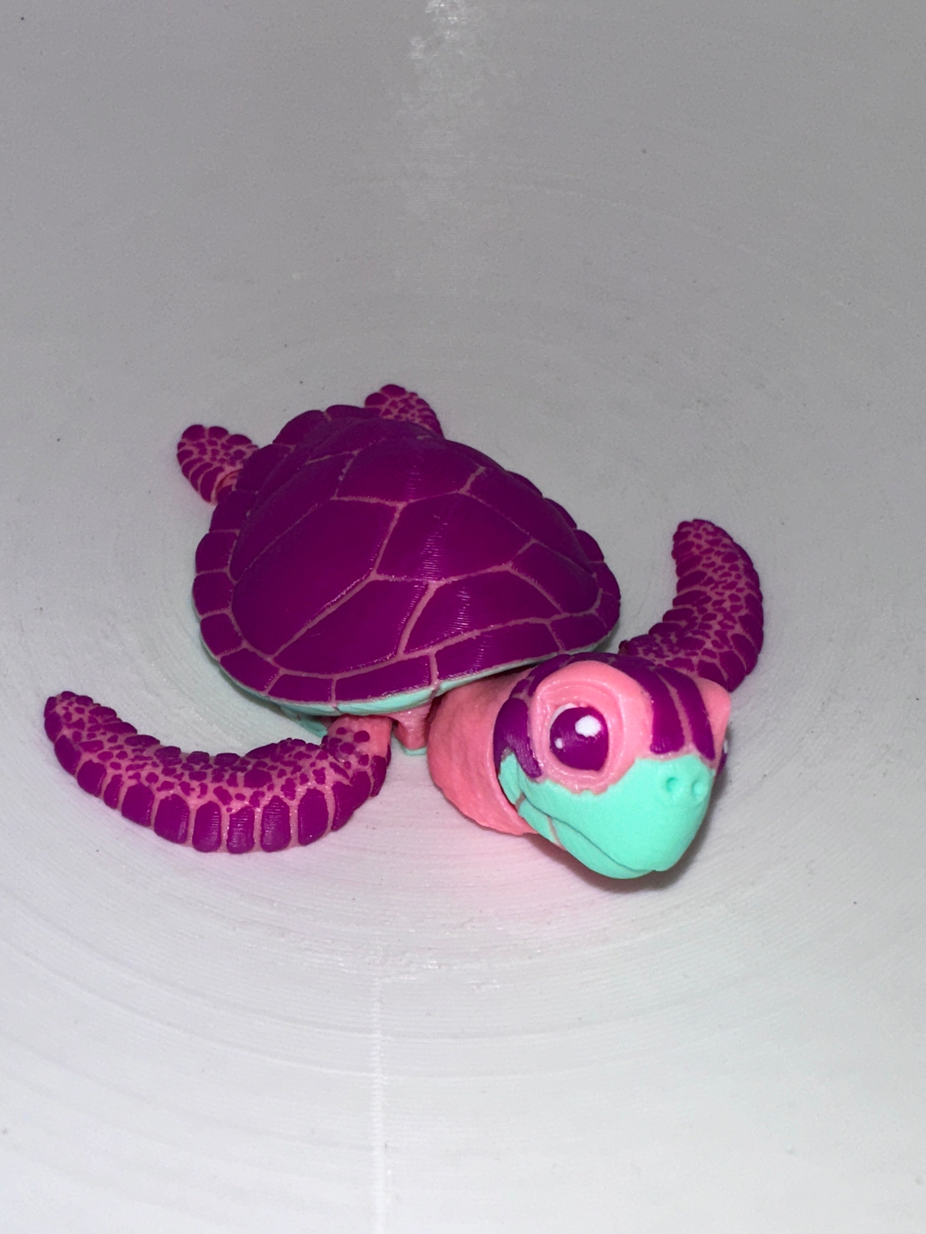 Tortue Câline - Moyen - Menthe Ensoleillée Créations Sortilege