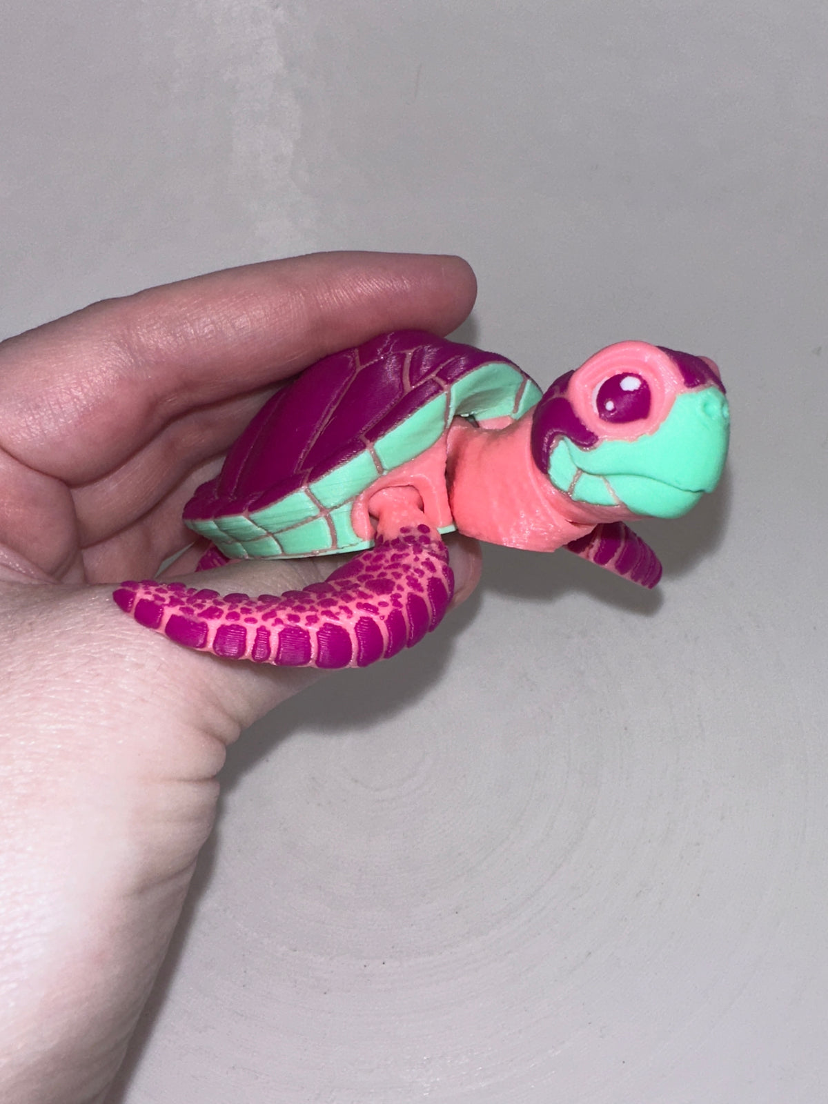 Tortue Câline - Moyen - Menthe Ensoleillée Créations Sortilege