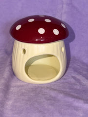 Champignon Rouge - Brûleur Pour Cire Magie Céramique