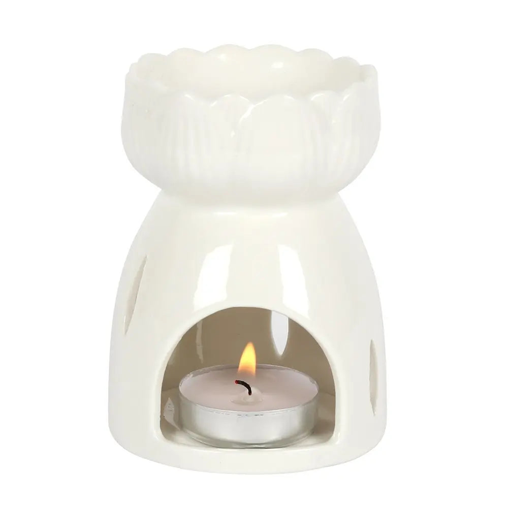 Fleur De Lotus - Brûleur Pour Cire Magique Céramique