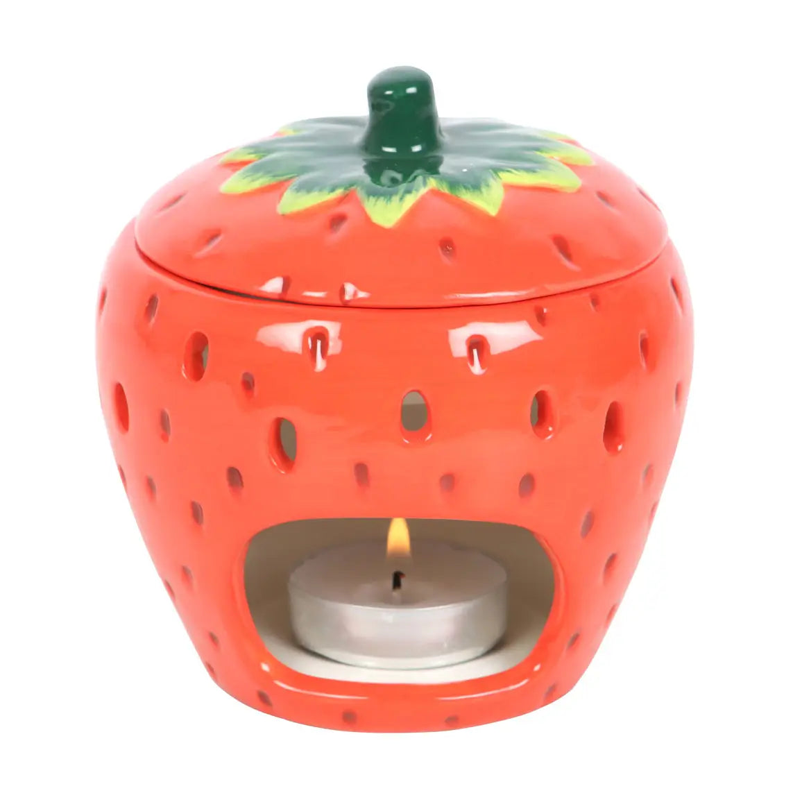Fraise Succulente - Brûleur Pour Cire Magique Céramique