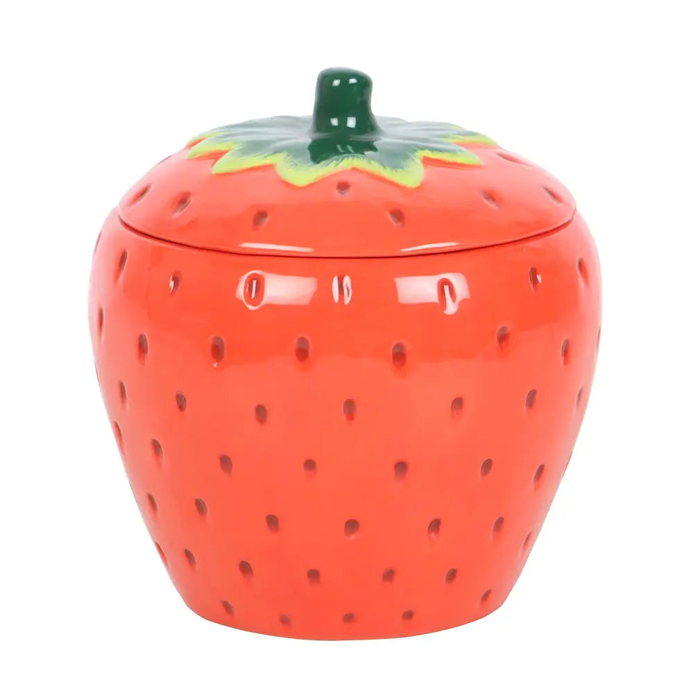 Fraise Succulente - Brûleur Pour Cire Magique Céramique