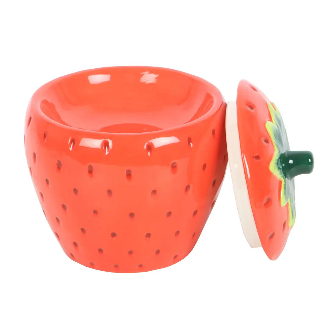 Fraise Succulente - Brûleur Pour Cire Magique Céramique