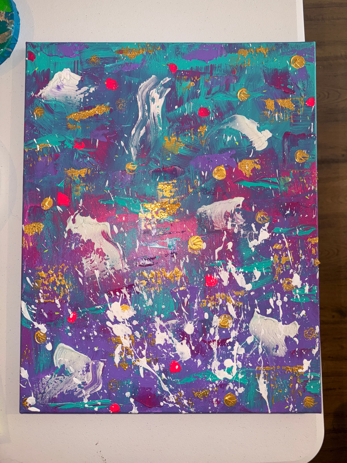 Précommande - Feminigyne - Œuvre Originale - Toile Acrylique Abstraite 16x20"