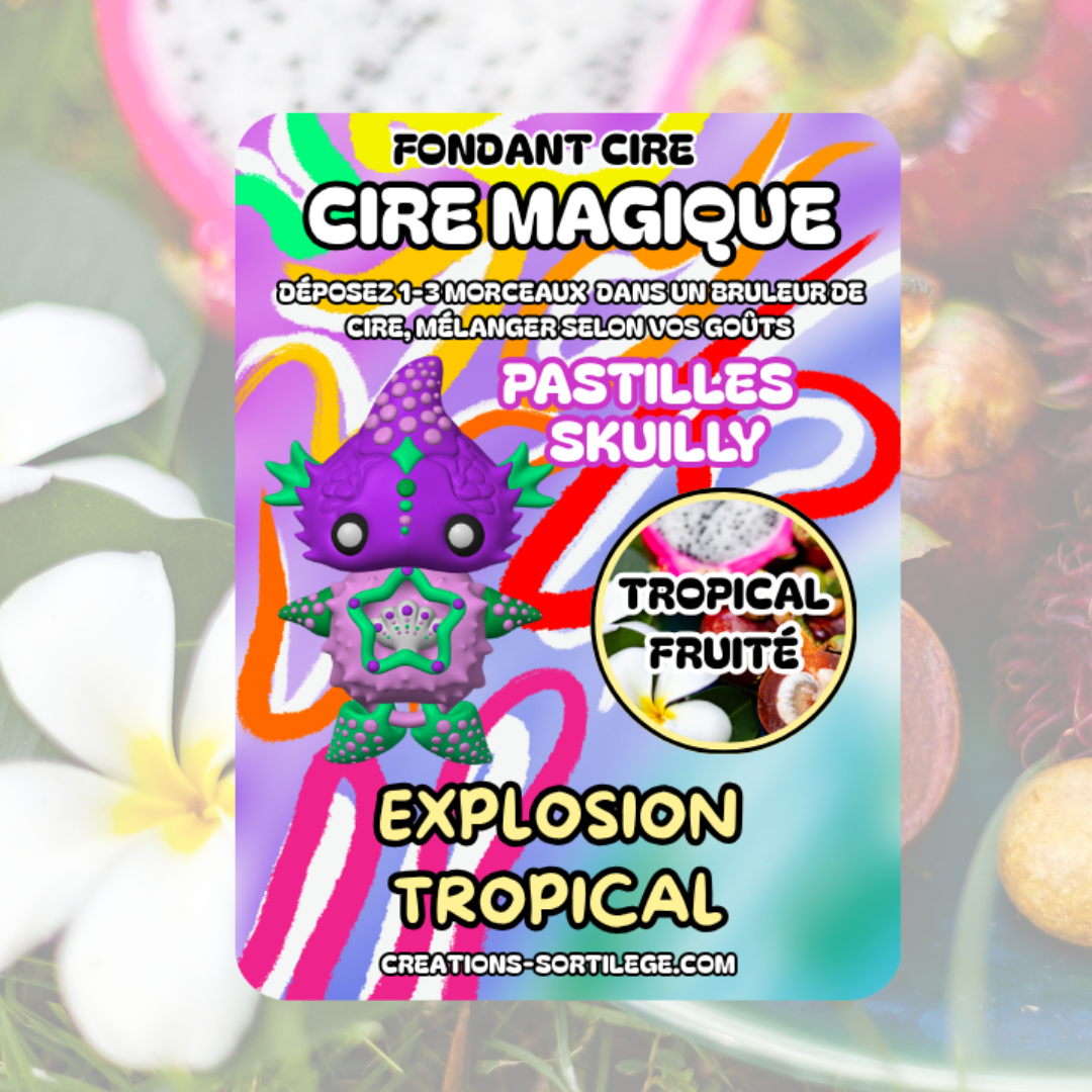 Cire Magique - Explosion Tropical Créations Sortilege