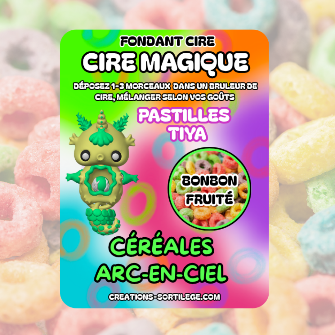 Cire Magique - Céréales Arc-En-Ciel Créations Sortilege