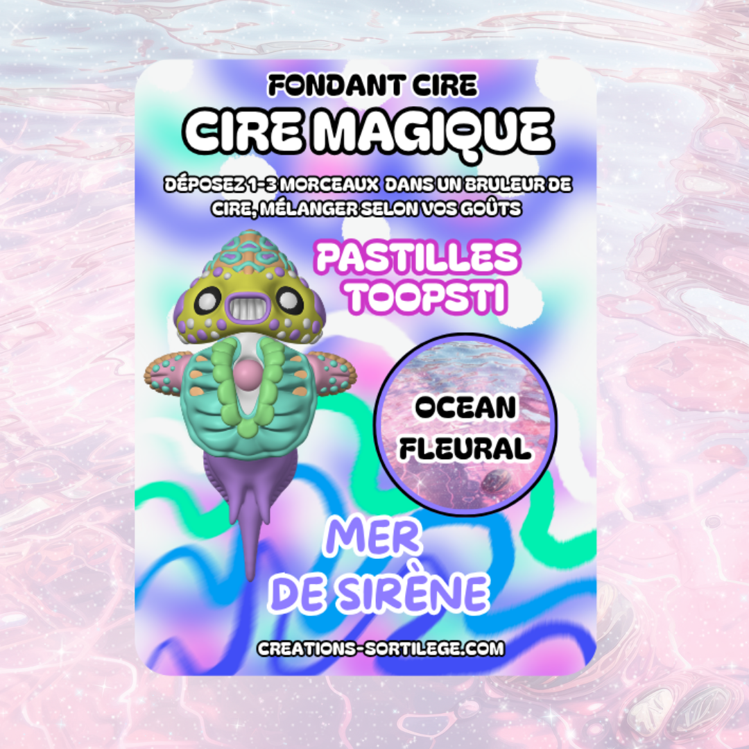 Cire Magique - Mer De Sirène Créations Sortilege