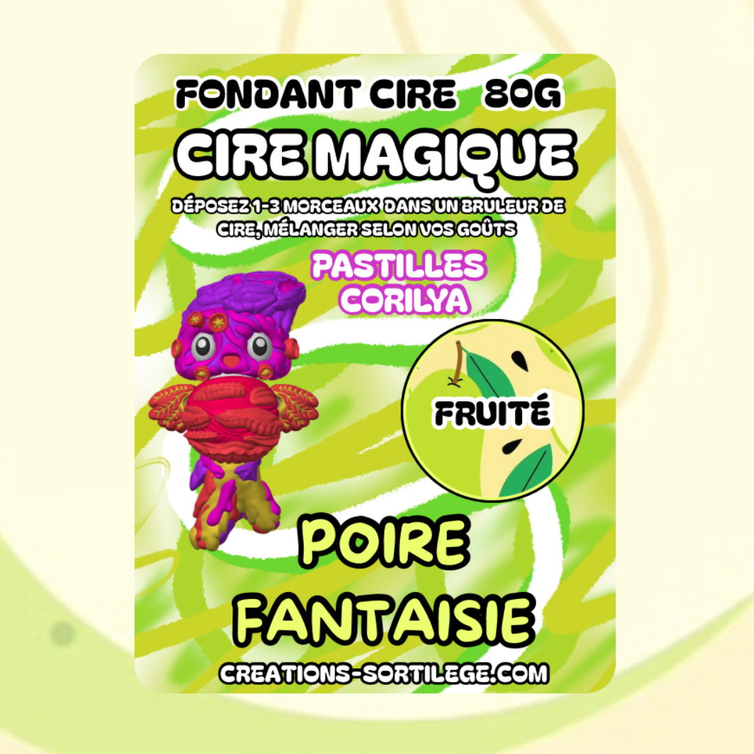 Cire Magique Étoile - Poire Fantaisie - Précommande