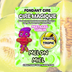 Cire Magique Étoile - Melon Miel - Précommande